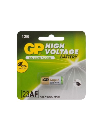 GP 23AF (GP 23AFRA-2F1), БЛИСТЕР. Высоковольтная батарейка 12В. GP Batteries в Новомосковске