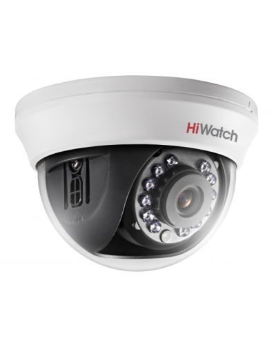 DS-T591(C) (2.8 mm). Бюджетная видеокамера мультиформатная купольная. HiWatch в Новомосковске