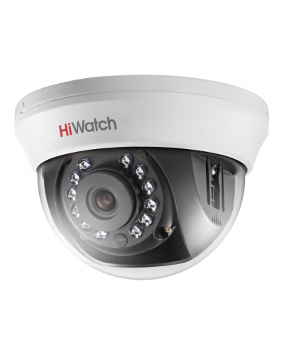 DS-T201(B) (2.8мм). Бюджетная видеокамера мультиформатная купольная. HiWatch в Новомосковске