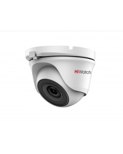DS-T203(B) (3.6 mm). Бюджетная видеокамера мультиформатная купольная. HiWatch в Новомосковске