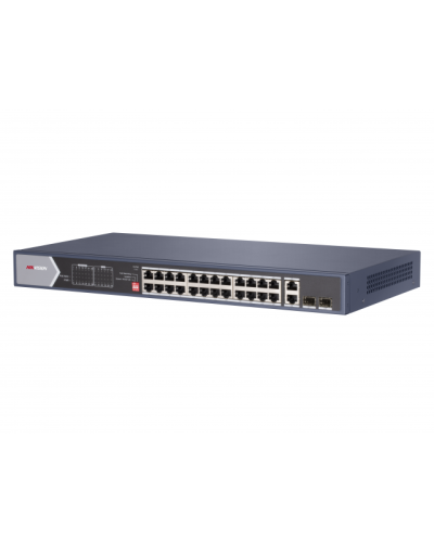 DS-3E0528HP-E. Коммутатор с питанием POE. Hikvision в Новомосковске