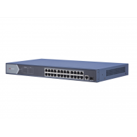 DS-3E0526P-E/M. Коммутатор с питанием POE. Hikvision