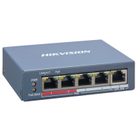 DS-3E1105P-EI. Коммутатор с POE. Hikvision