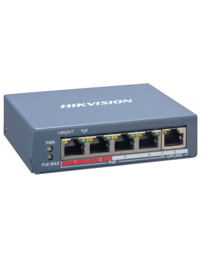 DS-3E1105P-EI. Коммутатор с POE. Hikvision в Новомосковске