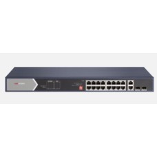 DS-3E0520HP-E. Коммутатор с питанием POE. Hikvision