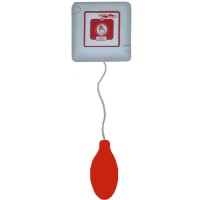 MP-435W2. Влагозащищенная пневмокнопка вызова со шнуром. Hostcall