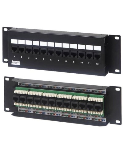 PPW-12-8P8C-C5e. Патч-панель. Hyperline в Новомосковске