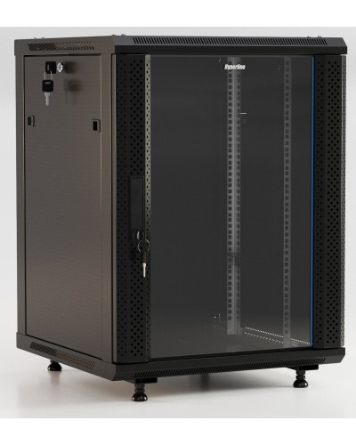 TWB-FC-1245-GP-RAL9004. Шкаф телекоммуникационный 19 настенный 12U. Hyperline в Новомосковске
