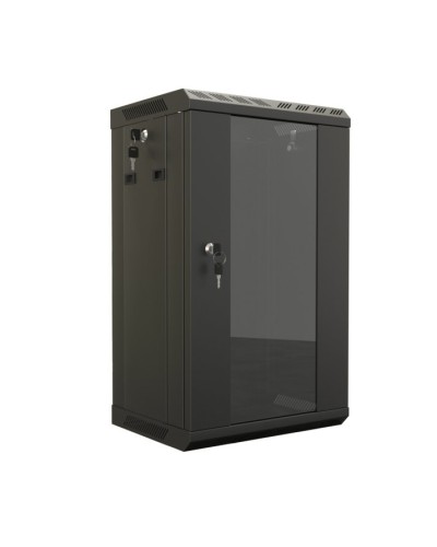TDB-9U-GP-RAL9004. Шкаф телекоммуникационный 10 настенный, 9U. Hyperline в Новомосковске