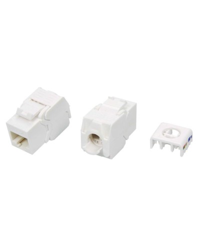 KJ8-8P8C-C5e-180-TLS-WH. Вставка Keystone Jack RJ-45. Hyperline в Новомосковске