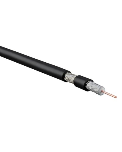 COAX-RG6-CU-500. Кабель коаксиальный. Hyperline в Новомосковске