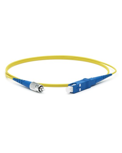FC-S2-9-FC/UR-SC/UR-H-2M-LSZH-YL. Патч-корд волоконно-оптический одномодовый. Hyperline в Новомосковске