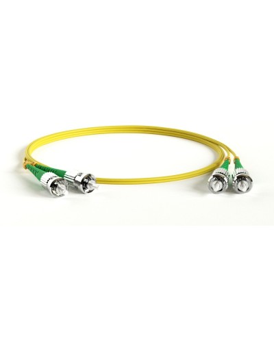 FC-D2-9-ST/AR-ST/AR-H-1M-LSZH-YL. Патч-корд волоконно-оптический ST-ST. Hyperline в Новомосковске