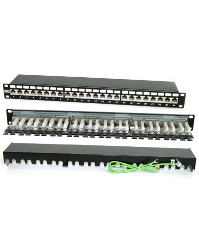 PP2-19-24-8P8C-C6A-SH-110D. Патч-панель 19. Hyperline в Новомосковске
