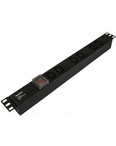 SHE19-6IEC-S-IEC. Блок розеток 19. Hyperline в Новомосковске