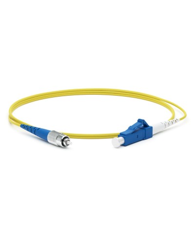 FC-S2-9-FC/UR-LC/UR-H-1M-LSZH-YL. Патч-корд волоконно-оптический одномодовый. Hyperline в Новомосковске