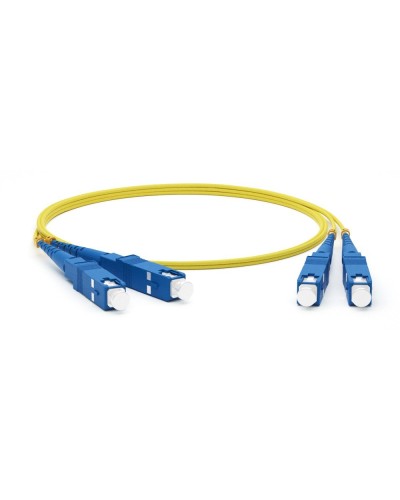 FC-D2-9-SC/UR-SC/UR-H-15M-LSZH-YL. Патч-корд волоконно-оптический. Hyperline в Новомосковске