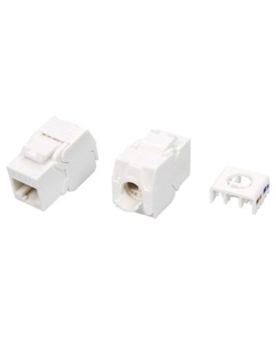KJ8-8P8C-C6-180-TLS-WH. Вставка Keystone Jack RJ-45. Hyperline в Новомосковске