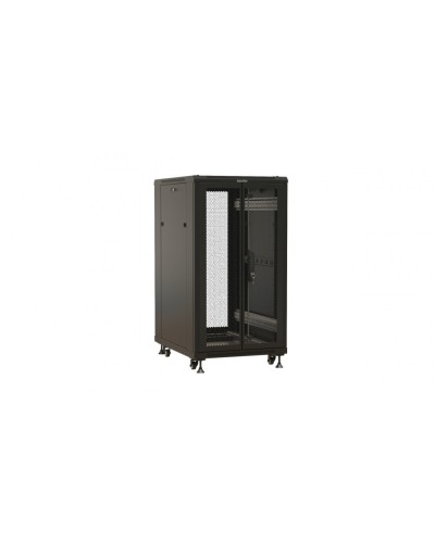 TTBR-2281-DD-RAL9004. Шкаф телекоммуникационный 19 напольный 22U. Hyperline в Новомосковске