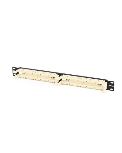 110C-19-100P-1U. 100 парная кросс-панель 110 типа. Hyperline в Новомосковске