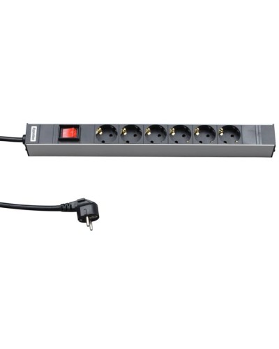 SHE19-6SH-S-2.5EU. Блок розеток 19. Hyperline в Новомосковске