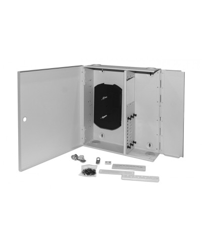 FO-WBX-6xSLT-W140H42-48UN-GY. Кросс оптический настенный. Hyperline в Новомосковске