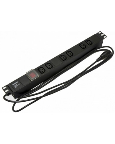 SHE19-6IEC-S-2.5IEC. Блок розеток 19. Hyperline в Новомосковске
