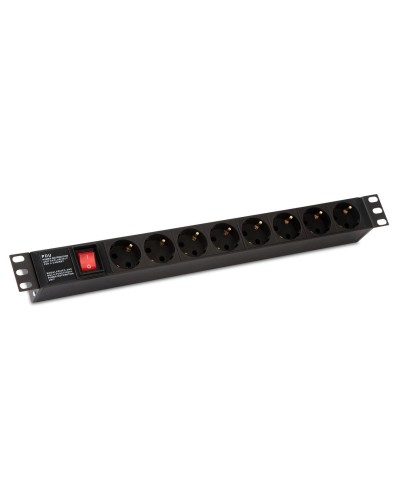 SHE19-6SH-S-IEC. Блок розеток 19. Hyperline в Новомосковске