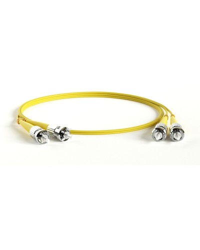 FC-D2-9-ST/UR-ST/UR-H-1M-LSZH-YL. Патч-корд волоконно-оптический ST-ST. Hyperline в Новомосковске
