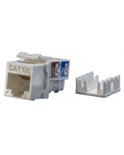 KJ9-8P8C-C5e-90-WH. Вставка Keystone Jack RJ-45. Hyperline в Новомосковске