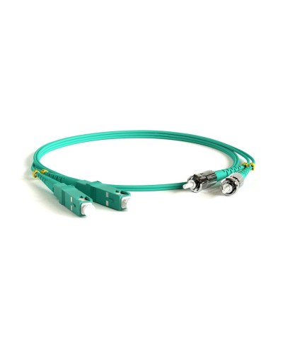 FC-D2-503-SC/PR-ST/PR-H-3M-LSZH-AQ. Патч-корд волоконно-оптический многомодовый. Hyperline в Новомосковске