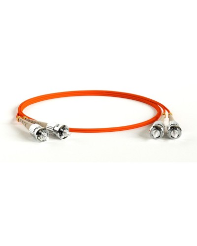 FC-D2-50-ST/PR-ST/PR-H-1M-LSZH-OR. Патч-корд волоконно-оптический многомодовый. Hyperline в Новомосковске