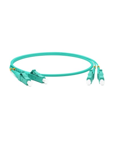 FC-D2-503-LC/PR-LC/PR-H-3M-LSZH-AQ. Патч-корд волоконно-оптический многомодовый. Hyperline в Новомосковске