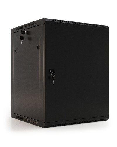 TWB-0666-SR-RAL9004. Шкаф телекоммуникационный 19 настенный 6U. Hyperline в Новомосковске