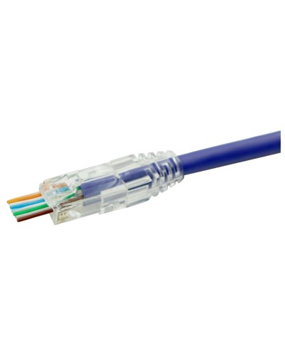 PLEZ-8P8C-UA-C6-100 (100 шт). Разъем RJ-45. Hyperline в Новомосковске