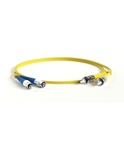 FC-D2-9-FC/UR-ST/UR-H-2M-LSZH-YL. Патч-корд волоконно-оптический ST-FC. Hyperline в Новомосковске