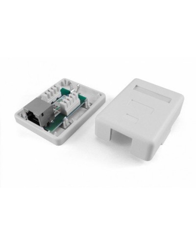 SB1-1-8P8C-C5e-SH-WH. Розетка RJ-45. Hyperline в Новомосковске