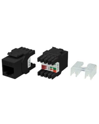 KJ8-8P8C-C5e-180-BK. Вставка Keystone Jack RJ-45. Hyperline в Новомосковске