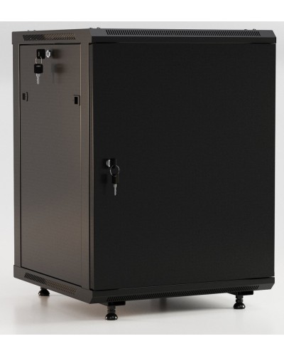 TWB-FC-1245-SR-RAL9004. Шкаф телекоммуникационный 19 настенный 12U. Hyperline в Новомосковске