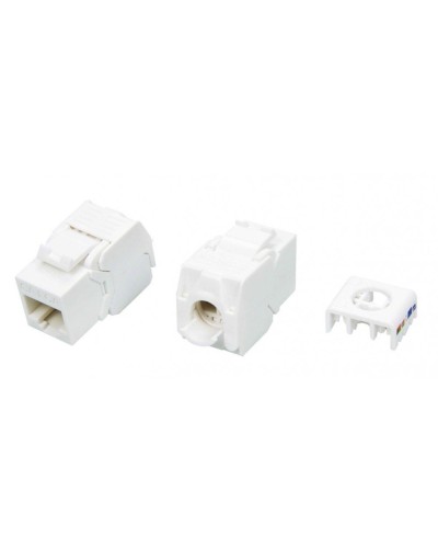 KJ8-8P8C-C6A-180-TLS-WH. Вставка Keystone Jack RJ-45. Hyperline в Новомосковске