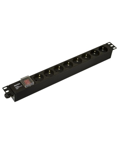 SHE19-8SH-S-CB. Блок розеток 19. Hyperline в Новомосковске