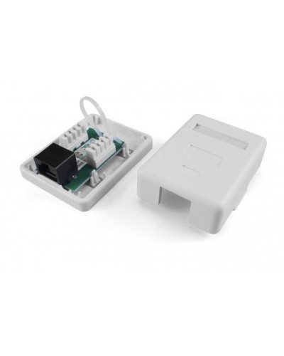 SB1-1-8P8C-C6-WH. Розетка RJ-45. Hyperline в Новомосковске