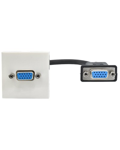Розетка VGA M/M PRIMER РКМ-10-20-П белый IEK(PR-KK40D-RV-0-1-K01). Розетка. IEK в Новомосковске