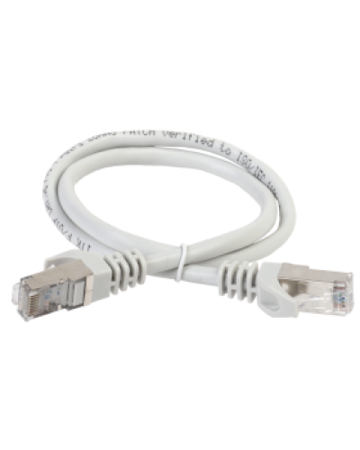 GENERICA Патч-корд кат. 5Е FTP 10м серый (PC01-C5EF-10M-G). Патч-корд медный. IEK в Новомосковске