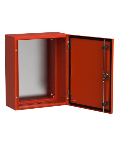 ЩМП-50.40.20 УХЛ1 IP66 RAL3020 TITAN 5 (TI5-13-N-050-040-020-66). Корпус металлический с монтажной платой. IEK в Новомосковске