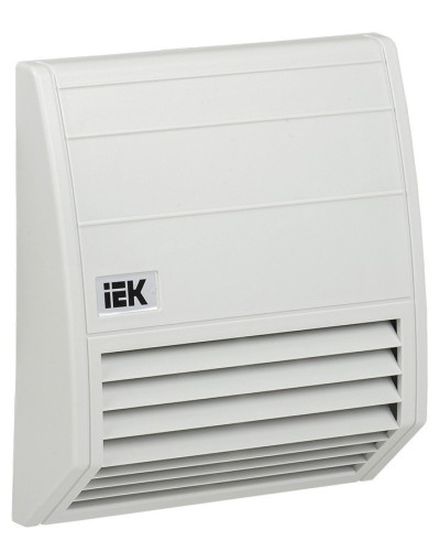 Фильтр c защитным кожухом 125x125 мм (YCE-EF-055-55). Фильтр c защитным кожухом для вентилятора 55м3/час. IEK в Новомосковске