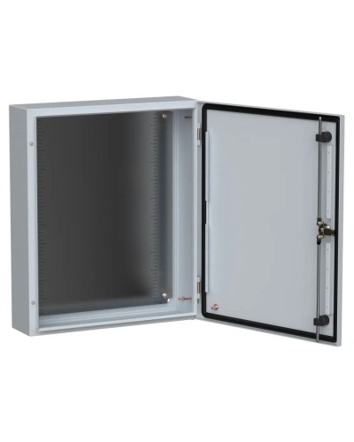 ЩМП-60.50.15 УХЛ1 IP66 600x500x150 TITAN 5 (TI5-10-N-060-050-015-66). Шкаф металлический с монтажной платой. IEK в Новомосковске