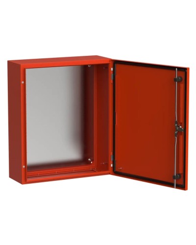 ЩМП-60.50.20 УХЛ1 IP66 RAL3020 TITAN 5 (TI5-13-N-060-050-020-66). Корпус металлический с монтажной платой. IEK в Новомосковске