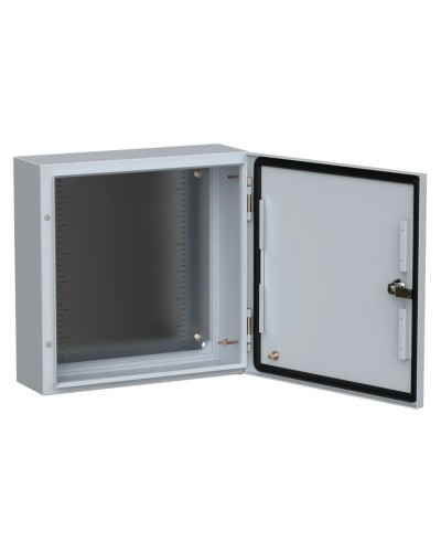 ЩМП-40.40.15 УХЛ1 IP66 400х400х150 TITAN 5 (TI5-10-N-040-040-015-66). Шкаф металлический с монтажной платой. IEK в Новомосковске
