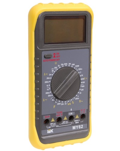 Мультиметр цифровой Professional MY62 (TMD-5S-062). Мультиметр цифровой. IEK в Новомосковске